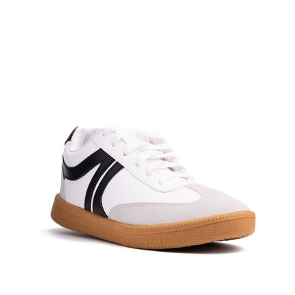Zapatilla Mausont - Blanco Negro - Tienda Nébula