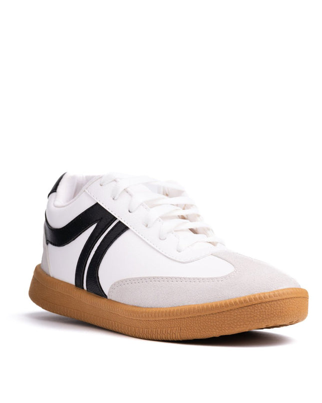 Zapatilla Mausont - Blanco Negro - Tienda Nébula