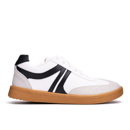Zapatilla Mausont - Blanco Negro - Tienda Nébula