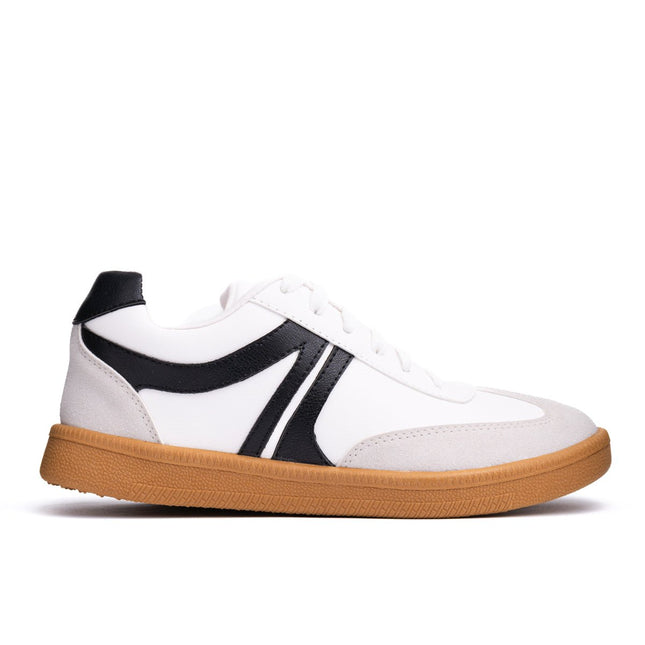 Zapatilla Mausont - Blanco Negro - Tienda Nébula