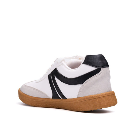 Zapatilla Mausont - Blanco Negro - Tienda Nébula