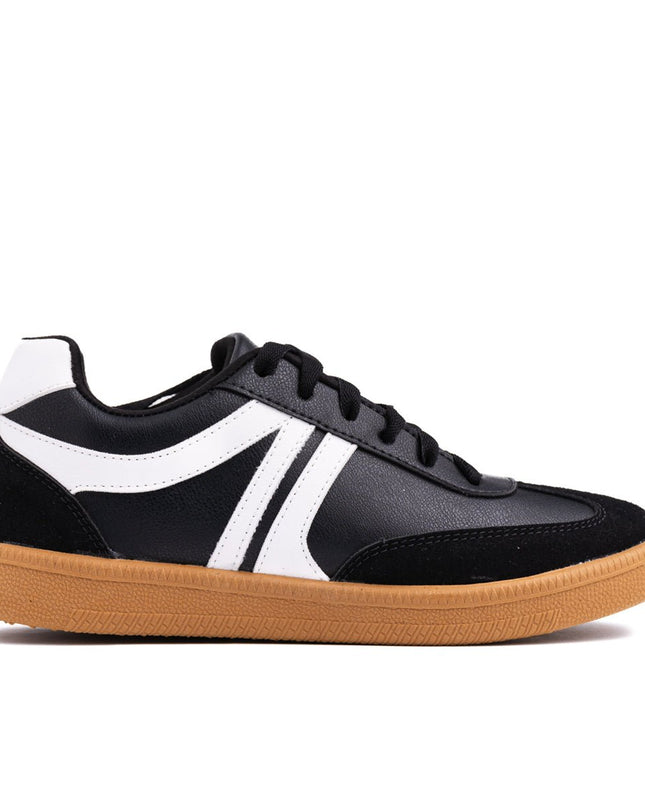 Zapatilla Mausont - Negro Blanco - Tienda Nébula