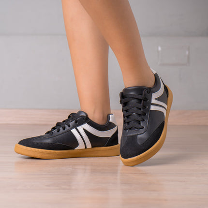 Zapatilla Mausont - Negro Blanco - Tienda Nébula