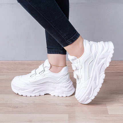 Zapatilla Melo - Blanco Serpiente - Tienda Nébula