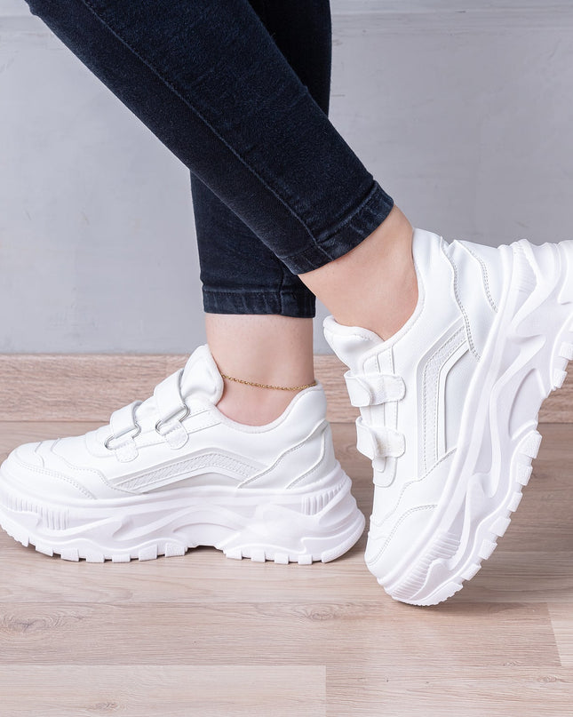 Zapatilla Melo - Blanco Serpiente - Tienda Nébula