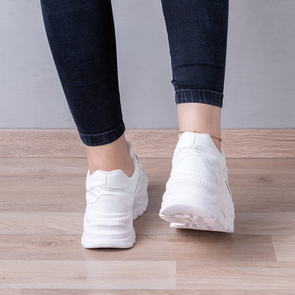 Zapatilla Melo - Blanco Serpiente - Tienda Nébula