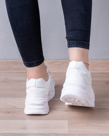 Zapatilla Melo - Blanco Serpiente - Tienda Nébula