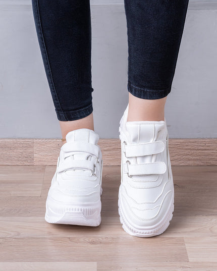 Zapatilla Melo - Blanco Serpiente - Tienda Nébula