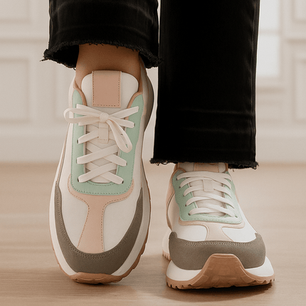 Zapatilla Moldavia - Verde Agua - Tienda Nébula