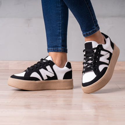 Zapatilla Nebula 3.0 - Blanco Negro - Tienda Nébula