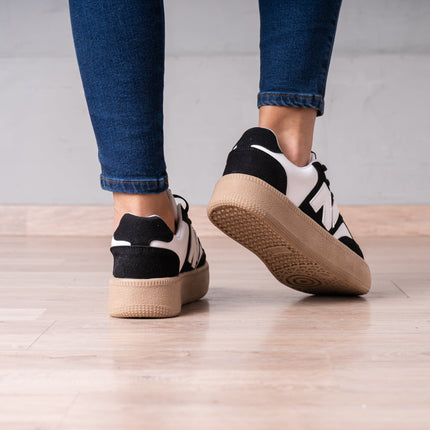 Zapatilla Nebula 3.0 - Blanco Negro - Tienda Nébula