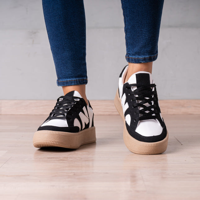 Zapatilla Nebula 3.0 - Blanco Negro - Tienda Nébula