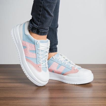 Zapatilla Nimbur - Celeste - Tienda Nébula