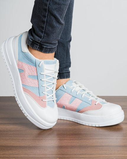 Zapatilla Nimbur - Celeste - Tienda Nébula