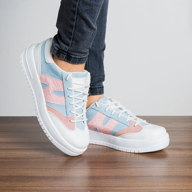 Zapatilla Nimbur - Celeste - Tienda Nébula
