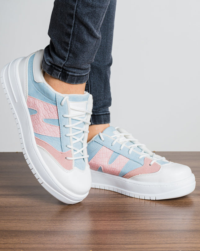 Zapatilla Nimbur - Celeste - Tienda Nébula