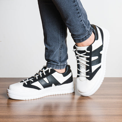Zapatilla Nimbur - Negro Blanco - Tienda Nébula