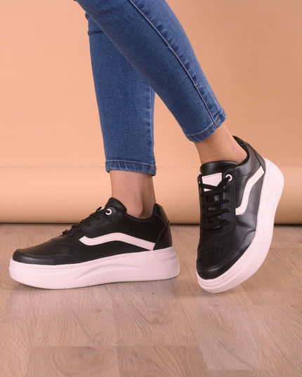 Zapatilla Olas - Negro - Tienda Nébula