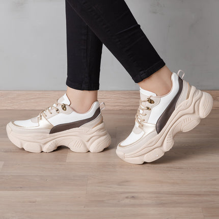 Zapatilla Pastoni - Beige - Tienda Nébula