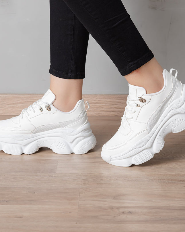 Zapatilla Pastoni - Blanco - Tienda Nébula