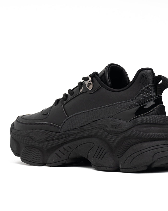 Zapatilla Pastoni - Negro Total - Tienda Nébula