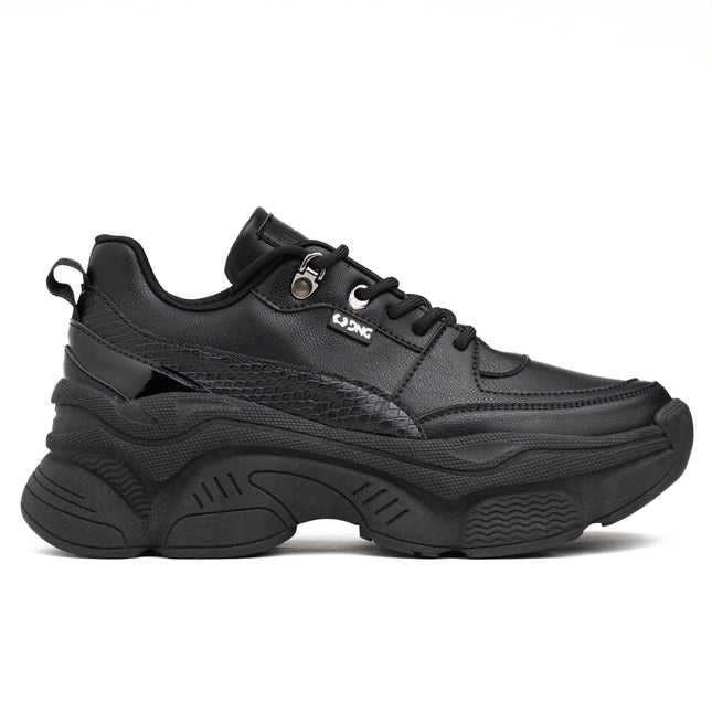 Zapatilla Pastoni - Negro Total - Tienda Nébula