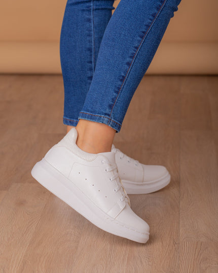 Zapatilla Pinasco - Blanco Serpiente - Tienda Nébula