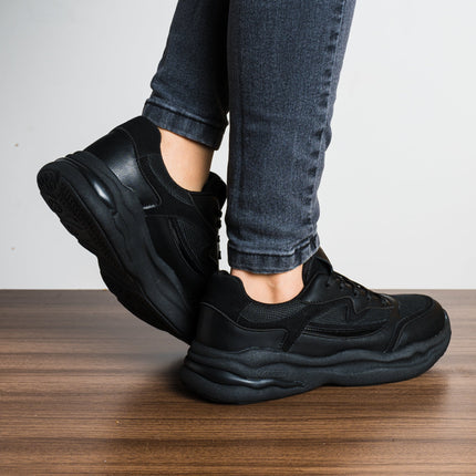 Zapatilla Raypow - Negro Total - Tienda Nébula