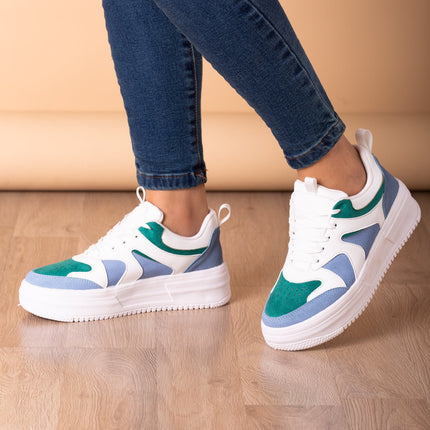 Zapatilla Ruan - Celeste - Tienda Nébula