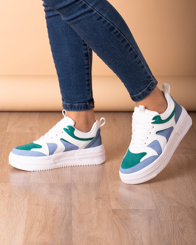 Zapatilla Ruan - Celeste - Tienda Nébula