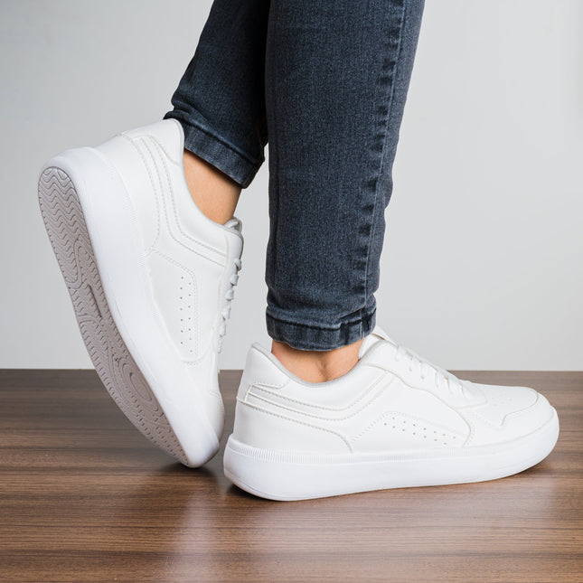 Zapatilla Sambueza - Blanco - Tienda Nébula
