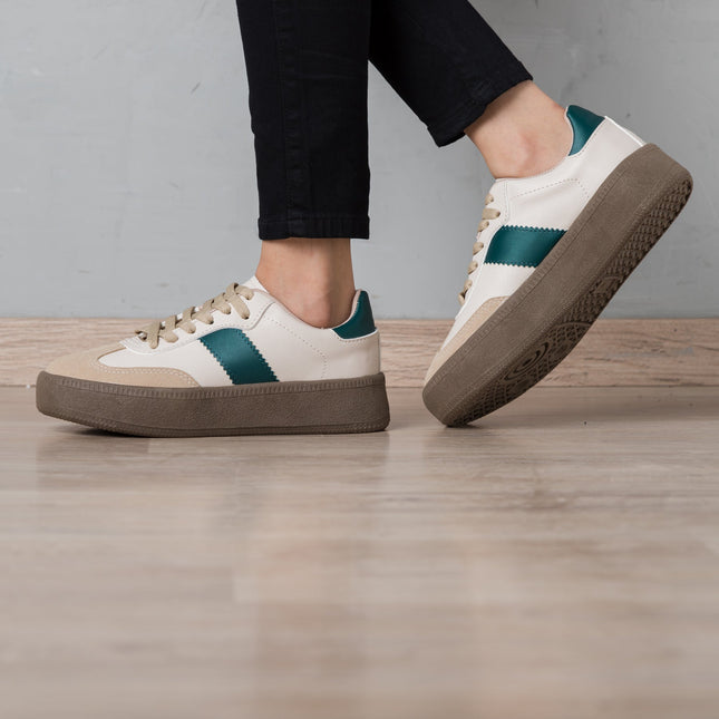 Zapatilla Samira - Verde - Tienda Nébula