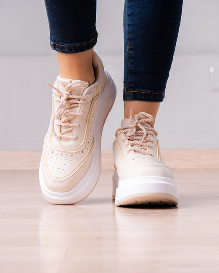Zapatilla Sarandi - Beige - Tienda Nébula