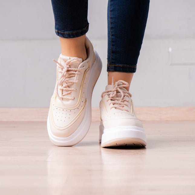 Zapatilla Sarandi - Beige - Tienda Nébula