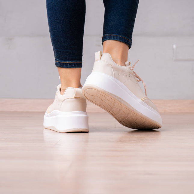 Zapatilla Sarandi - Beige - Tienda Nébula
