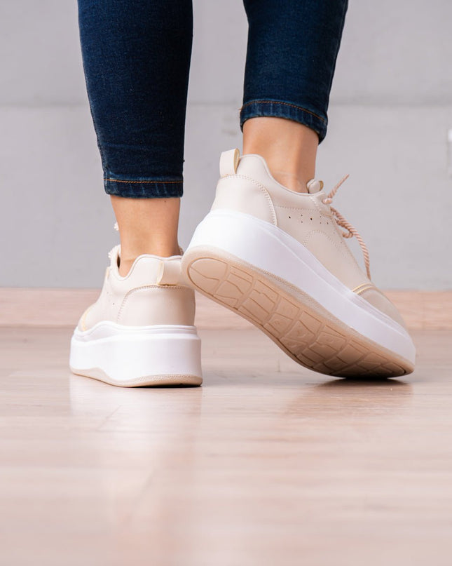 Zapatilla Sarandi - Beige - Tienda Nébula