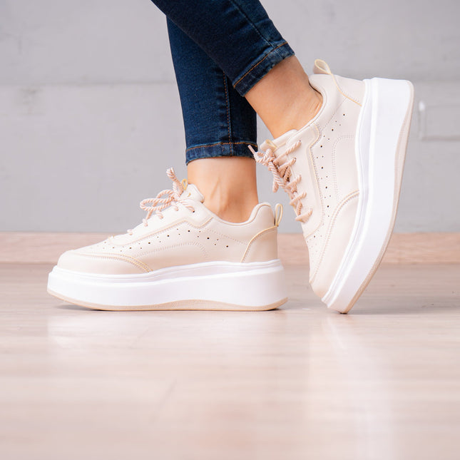 Zapatilla Sarandi - Beige - Tienda Nébula