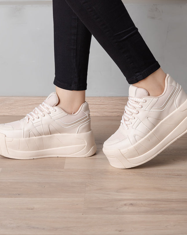 Zapatilla Shaqq - Beige - Tienda Nébula