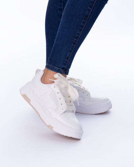 Zapatilla Shark - Blanco - Tienda Nébula