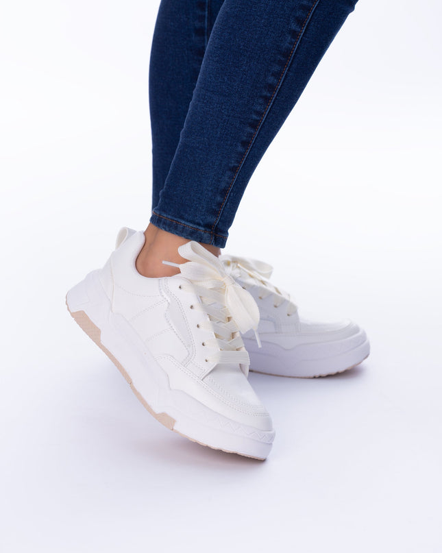 Zapatilla Shark - Blanco - Tienda Nébula