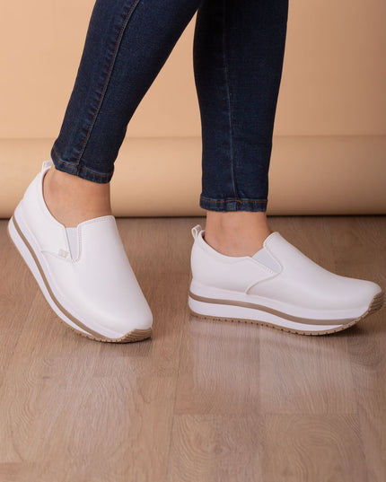 Zapatilla Shumen - Blanco - Tienda Nébula