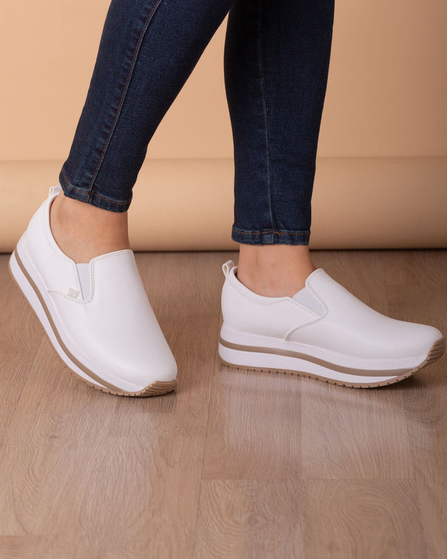 Zapatilla Shumen - Blanco - Tienda Nébula