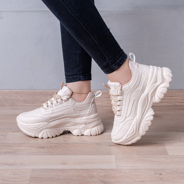 Zapatilla Sochen - Beige - Tienda Nébula
