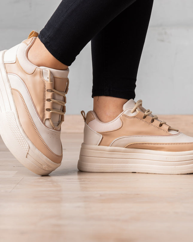 Zapatilla Stephen - Beige - Tienda Nébula