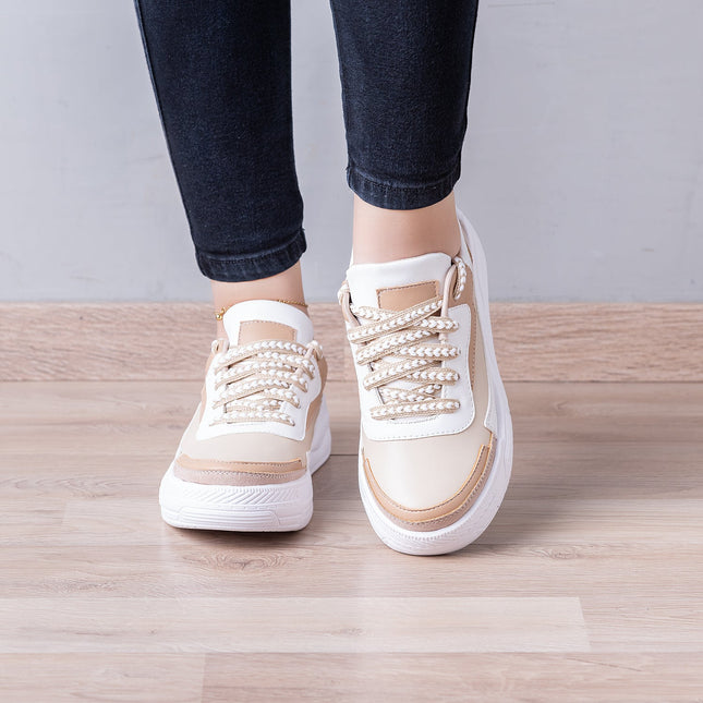 Zapatilla Strong - Beige - Tienda Nébula