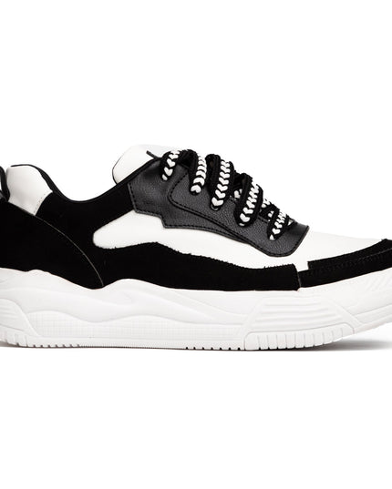 Zapatilla Strong - Blanco Negro - Tienda Nébula