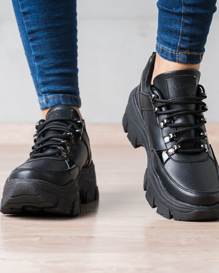 Zapatilla Sturgatt - Negro - Tienda Nébula