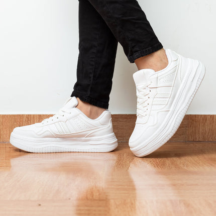 Zapatilla Thanasis - Blanco - Tienda Nébula