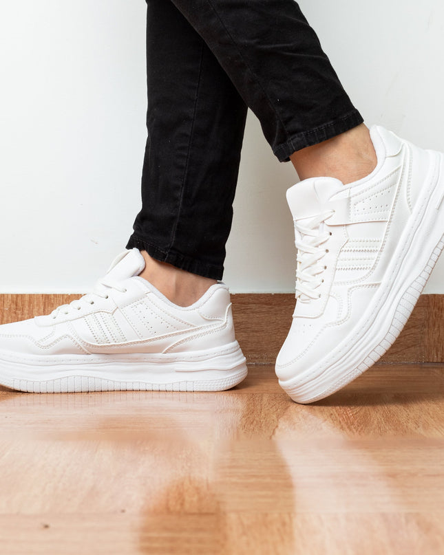 Zapatilla Thanasis - Blanco - Tienda Nébula