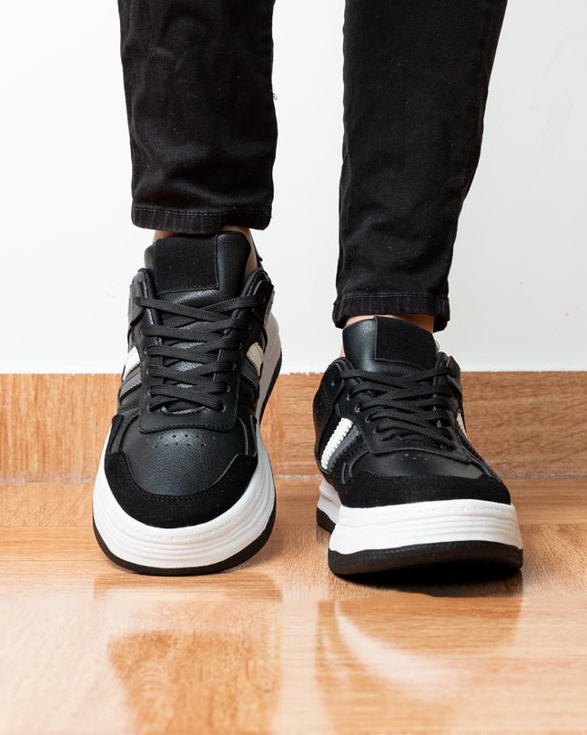 Zapatilla Thanasis - Negro - Tienda Nébula